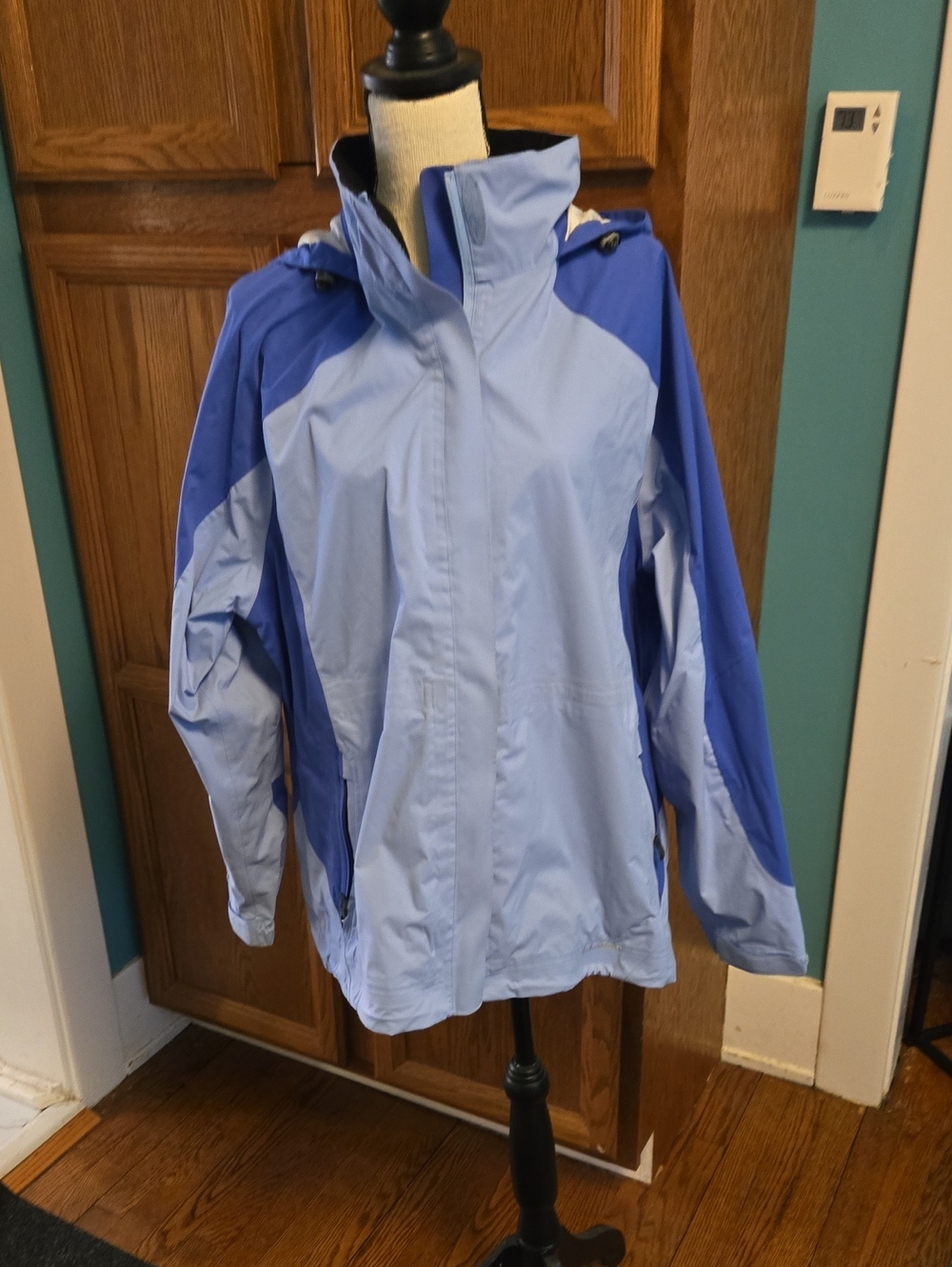 L.L. Bean Blue and Green Women's Jacket